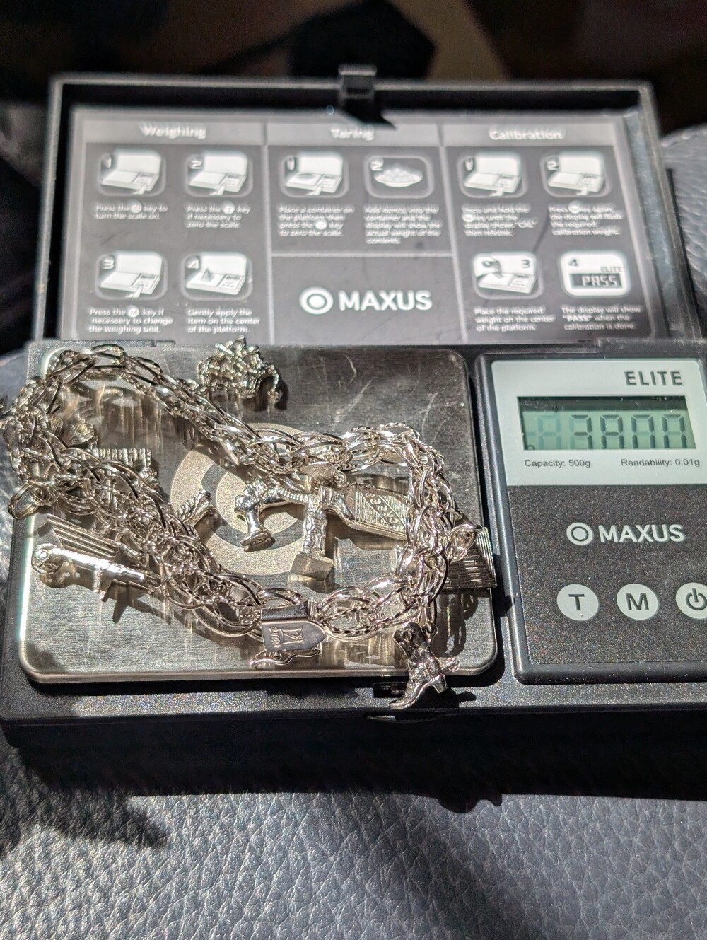 Forstner Vintage Sterling Silver Souvenir Charm Bracelet — 38 Grams - Picture 3 of 12